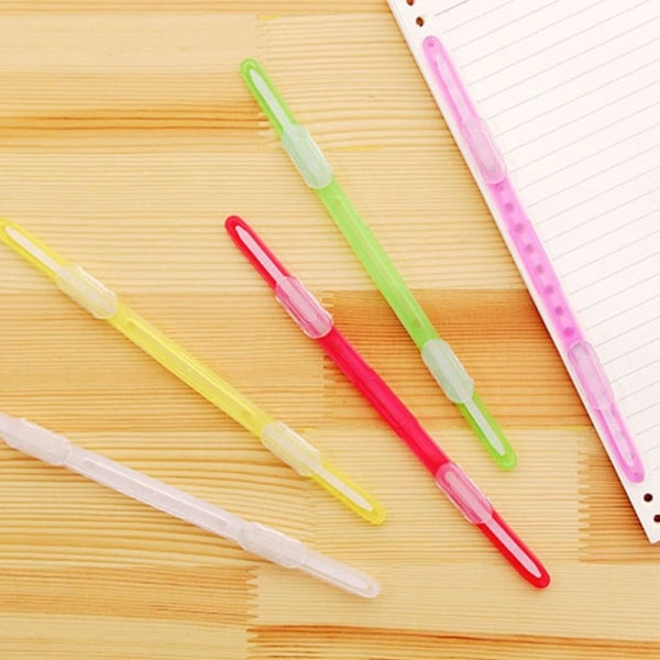 10 st Bindningsklämmor Remsa Lösbladsklämma FÄRG 7 FÄRG 7 Color 7