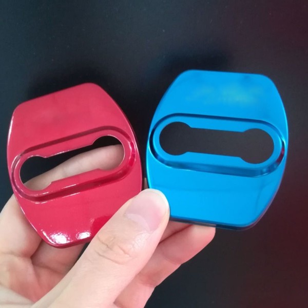 Bildörr Lås Cover Lås Cover RÖD Red