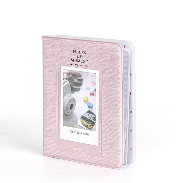 Instant Camera Photo Album 3 tums Bilder Case VIT White