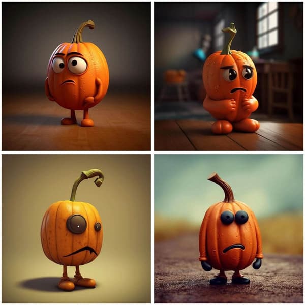 Halloween Græskar Græskar Ghost Græskar dekorationer Græskar Resin Crafts