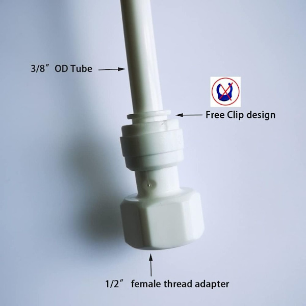 Gjengeadapter Quick Connect Fitting