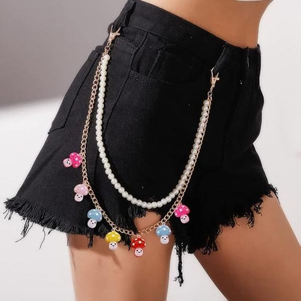 20 stk. champignon charm harpiks blandet farve