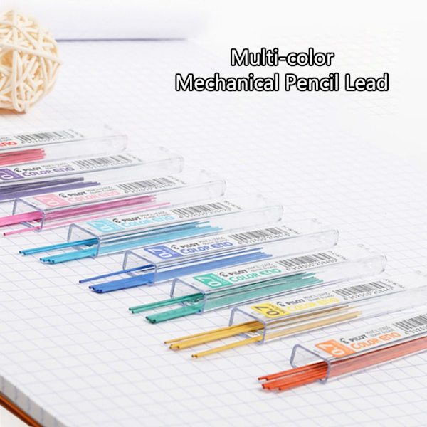 Automatisk Penna Refill Mekanisk Penna Bly RÖD Red