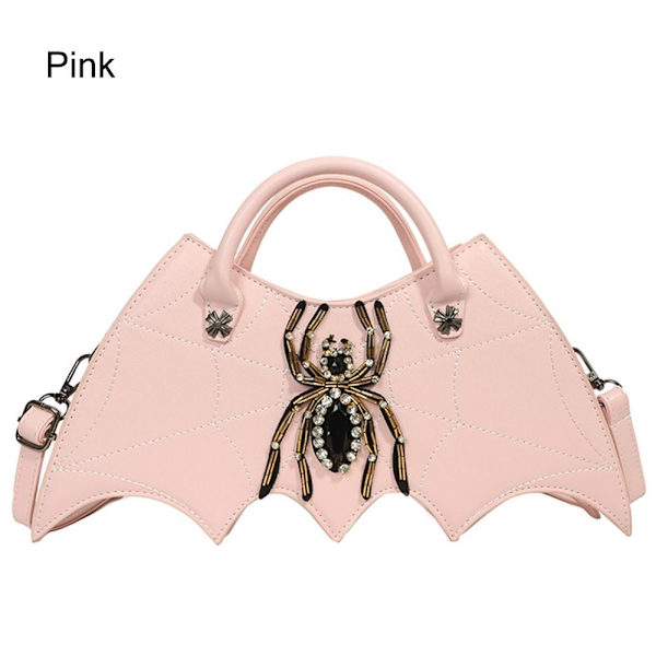 Halloween Crossbody Bag Top Handle Laukku PINK Pink