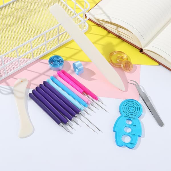 13 stk. Slidset Kit Quilling Tool Paper Pen