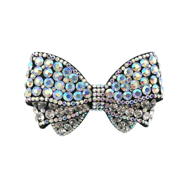 Sløjfe Krystal smykker Rhinestone Bowknot SORT LILLE SORT LILLE Black Small