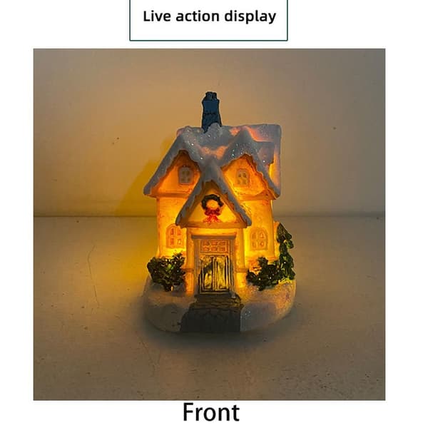 Mini House Miniature julepynt H H H
