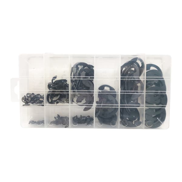 300 kpl Kiinnitysrenkaita E-Clipin set
