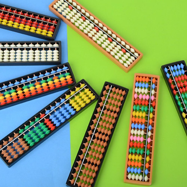 Muovinen Abacus-laskentahelmi 3 3 3