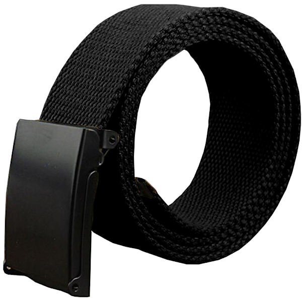 Lærred Bælter Tactical Bælte SORT black