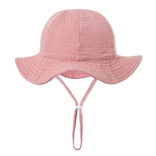 Børne Bucket Hat Sun Cap PINK Pink