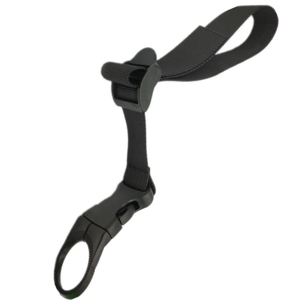 2st Molle Webbing Karbinhake Ryggsäck Spänne Fäst Quickdraw Black