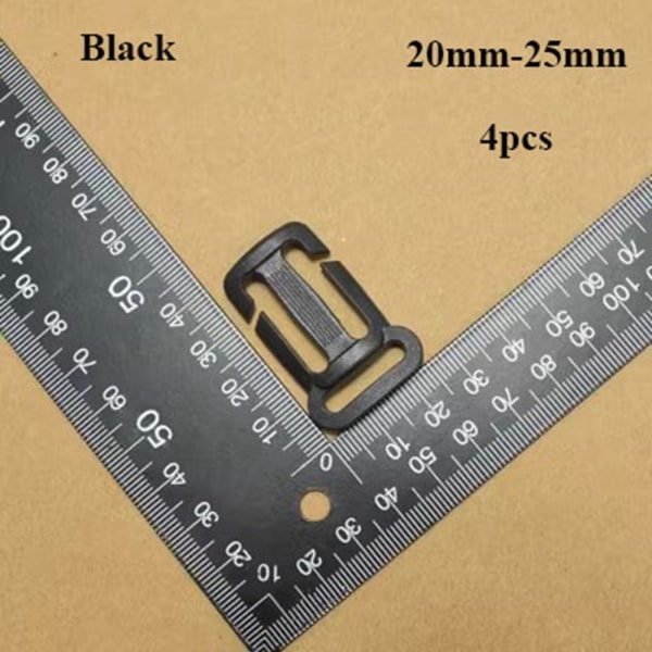 4st Tri Glide Slider Stege Låsspännen ARMY GREEN 20MM-25MM Army Green 20mm-25mm