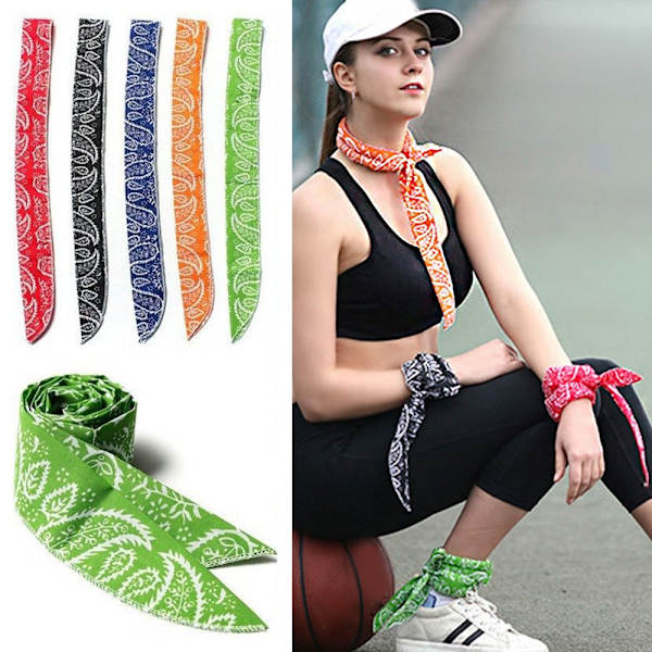 Sports pannebånd Hårbånd GRØNN Green