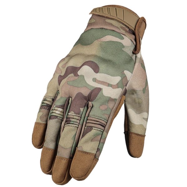 Motorsykkelhansker Tactical Combat Gloves CAMOUFLAGE S camouflage S