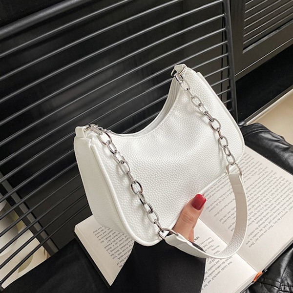 Muleposer Underarm Håndtaske HVID white