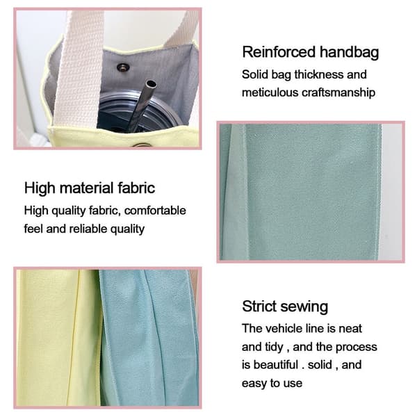 Cup Sleeve Beverage Bag SORT black