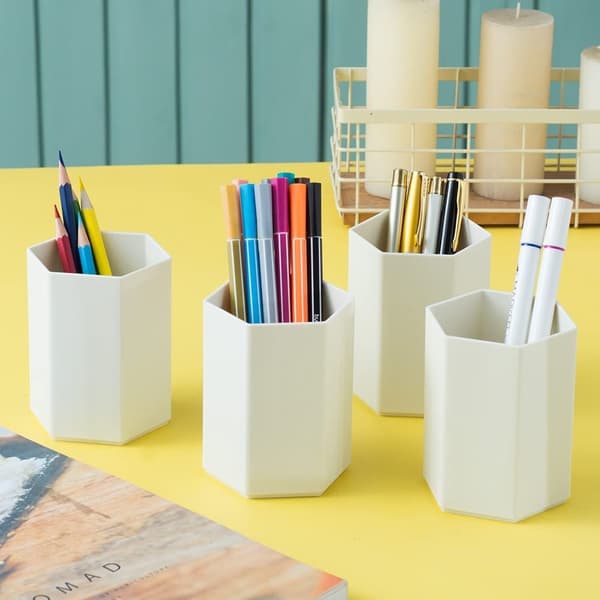 4 pakke blyantkopp pennholdere Organizer