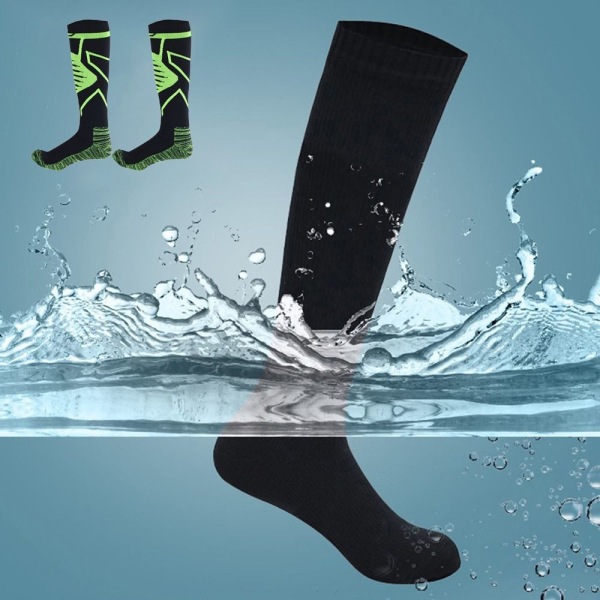 Vanntette sokker utendørs sportssokker SVART L(43-46) black L(43-46)