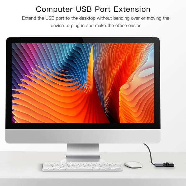 USB 3.0 -jatkokaapelin datajohto 2M 2m