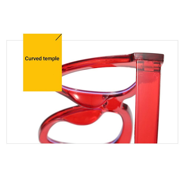 Silmälasit Anti Blue Light Glasses CLEAR RED CLEAR RED Clear Red