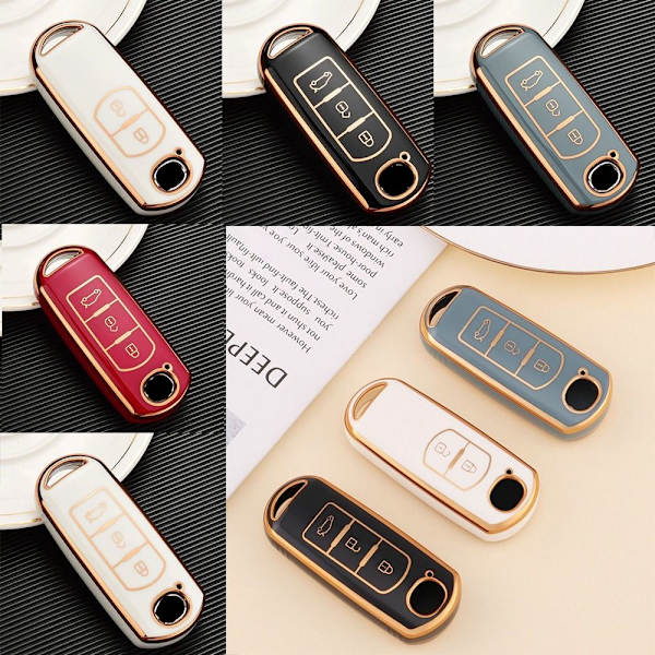 Case Cover 3 KNAPP VIT 3 KNAPP VIT 3 button White