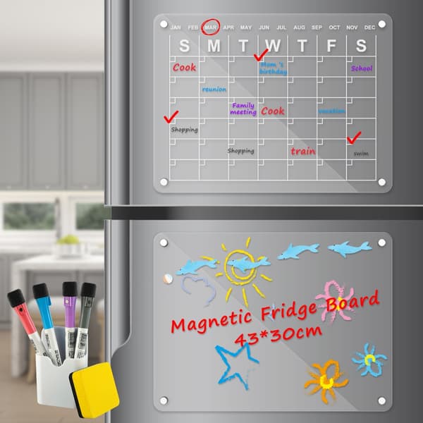 Kalendertavle Blank Notesblok ENKELTAVEL ENKELTAVEL Single Board