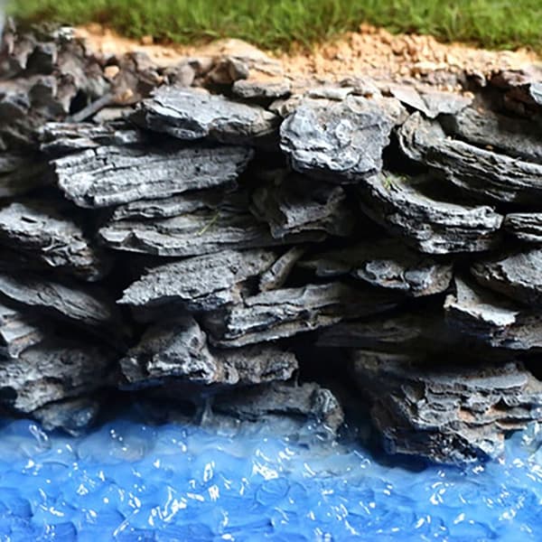 50g Simulaatiopenkki Rock Stone Mountain Platform 12-18MM 12-18mm