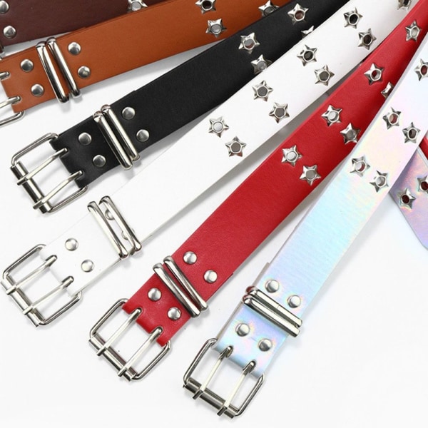 Punk taljebælte Goth linning MULTI STYLE2 STYLE2 Multi Style2-Style2