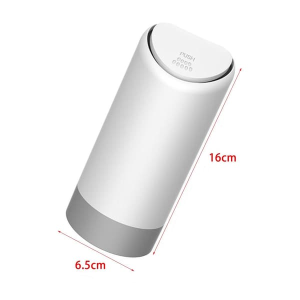 Auton roskakoriin case CAN White