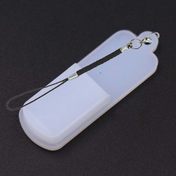 10 Stk U Disk Opbevaring Case U Disk Cover TRANSPARENT transparent