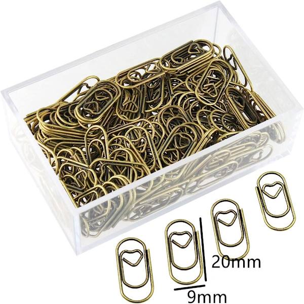 150stk Tiny Clips Mini Paperclips Small