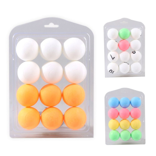 12 kpl Pöytätennispallot Ping Pong Ball 3 3