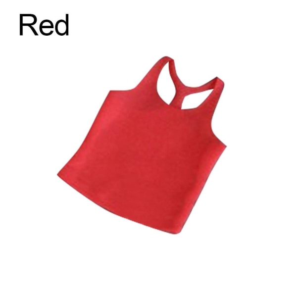 Mini Tank Tops Doll Cotton T-paita PUNAINEN Red