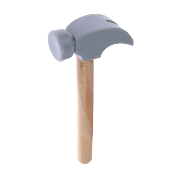 Barn Hammer Claw Hammer Toy GRÅ Grey