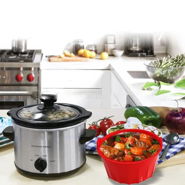 Slow Cooker Liners Slow Cooker Divider Liner SORT black