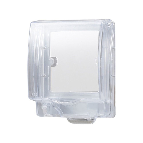 Låsbar 86 Typ Switch Case Vattentät Dammtät Box transparent