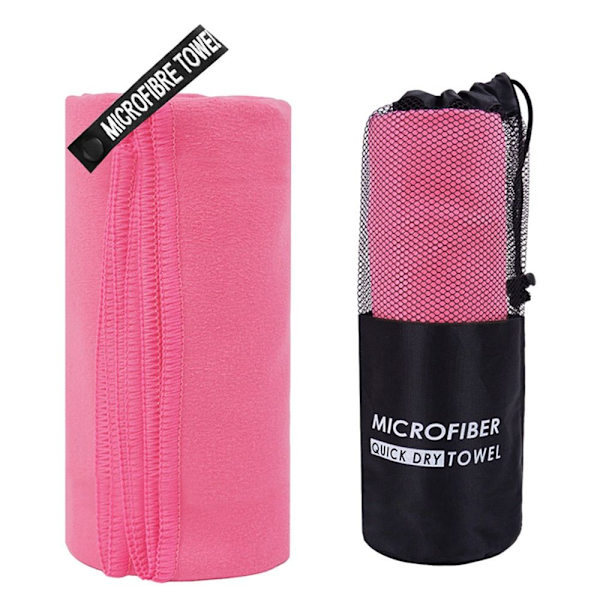 Strandhandduk Snabbtorkande handduk ROSE RED rose red