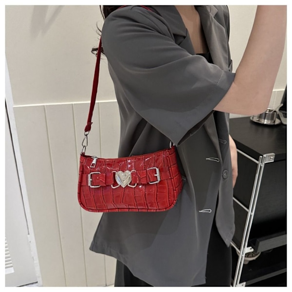 Axelväska Crossbody-väska VIT White