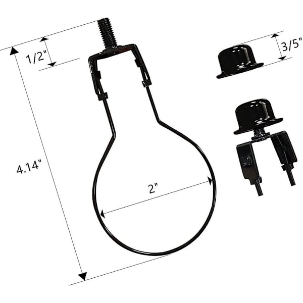 Hehkulampun pidikkeen sovitin MUSTA black