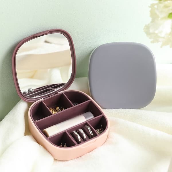 Smyckeskrin Förvaringslåda ROSA pink