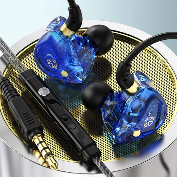 Hörlurar Hörlurar BLÅ 3.5MM 3.5MM blue 3.5mm-3.5mm
