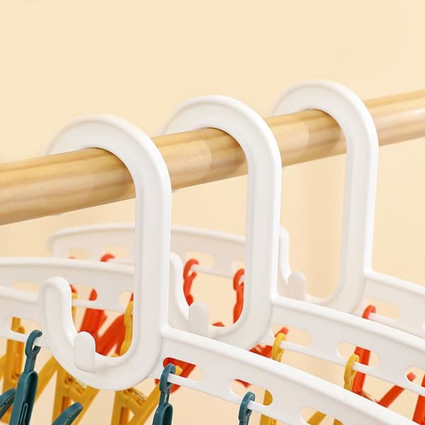 Multi Head Sock Rack -kuivausteline SININEN Blue