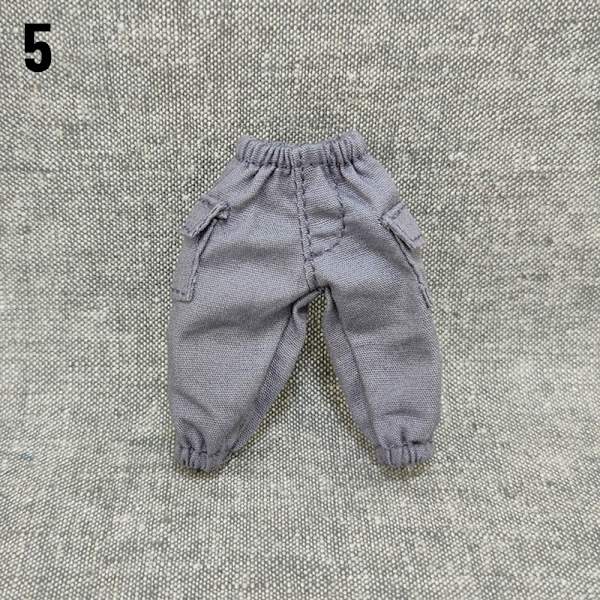1/18 Pienoisvaatteet Soldier casual housut 5 5 5