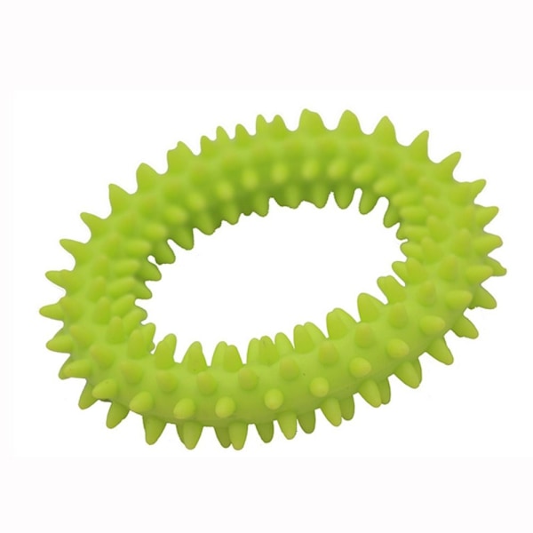 Chew Ring Toy Hampaat Lemmikkieläin VIHREÄ green