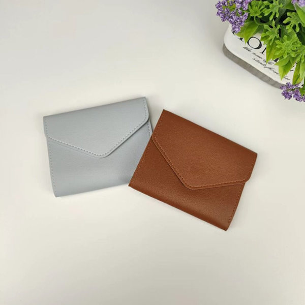 Lyhyt lompakko Multi-card Kukkaro SININEN blue