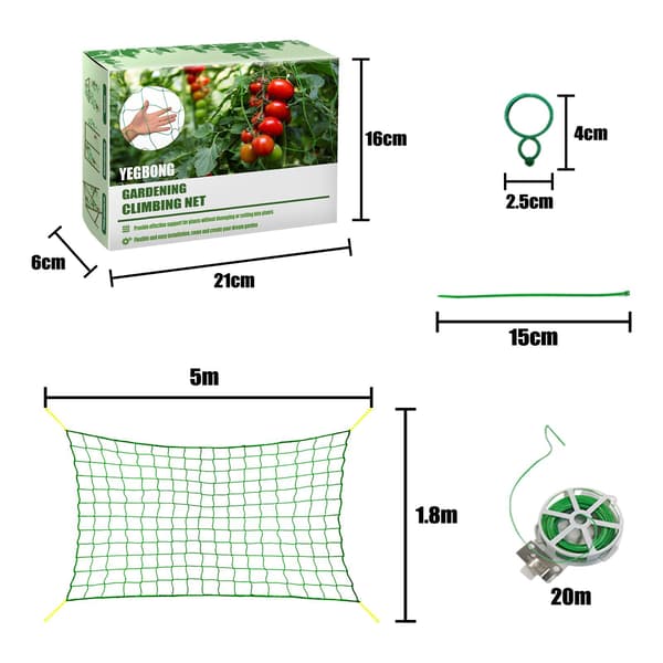 Plant Climbing Net Fruit Protect Net Bag