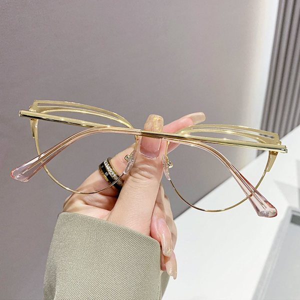 Anti-Blue Light Lasit Pyöreät silmälasit ROSE GOLD ROSE GOLD Rose gold