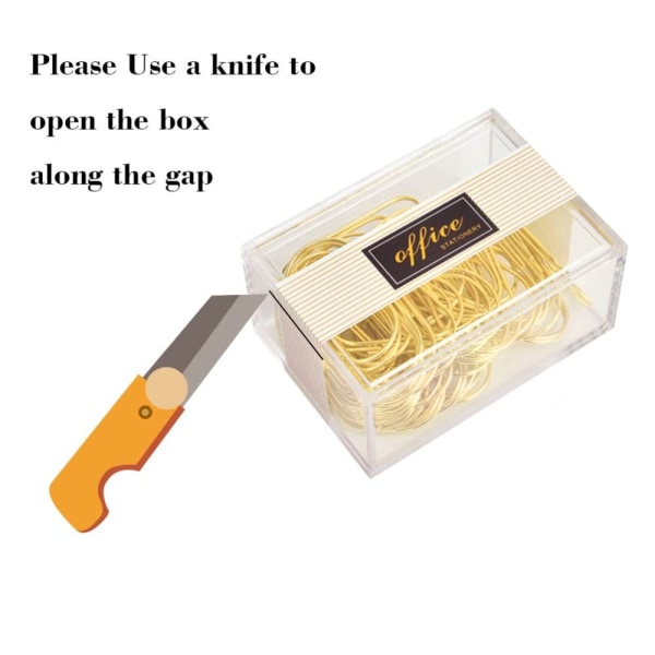 50 st Gem Bokmärken Planer Clips