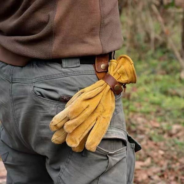 Vuorikiipeily nahkasolki ulkona avaimenperä Tactical varusteet
